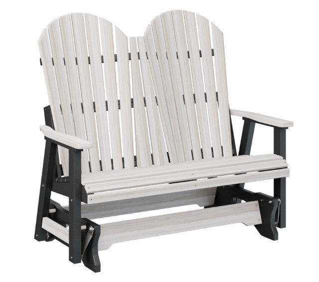 Berlin Gardens Comfo-Back Double Glider with Allochrome Brackets