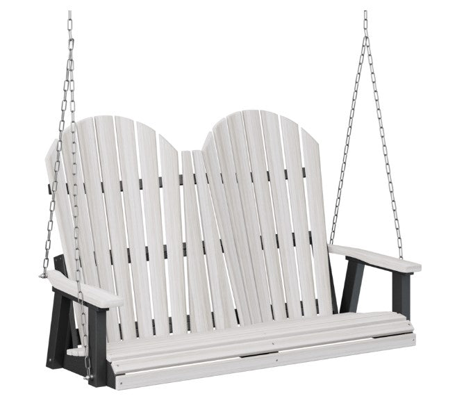Berlin Gardens Comfo-Back Double Swing (Zinc Chains)