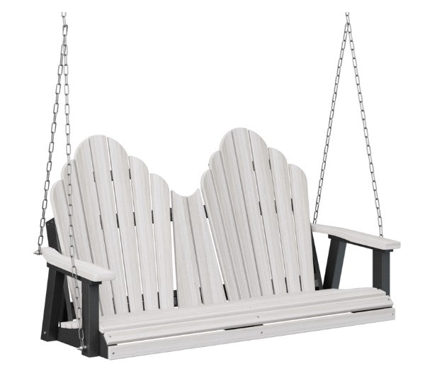 Berlin Gardens Cozi-Back Double Swing (Zinc Chains)