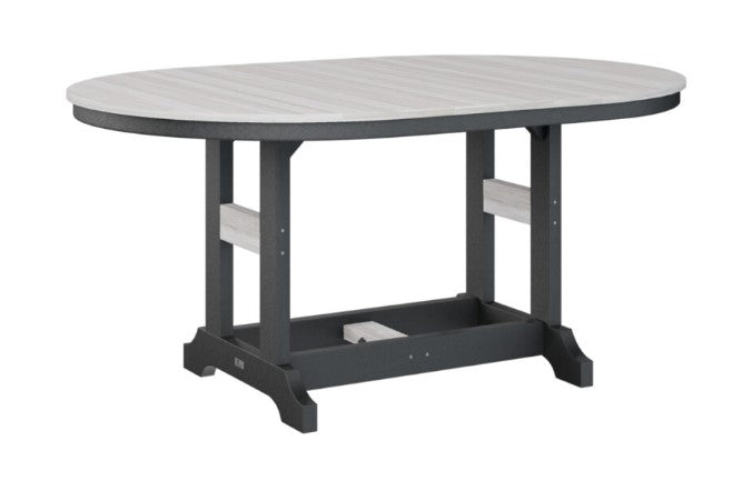 Berlin Gardens Garden Classic Standard Top 44" x 64" Oblong Dining Table