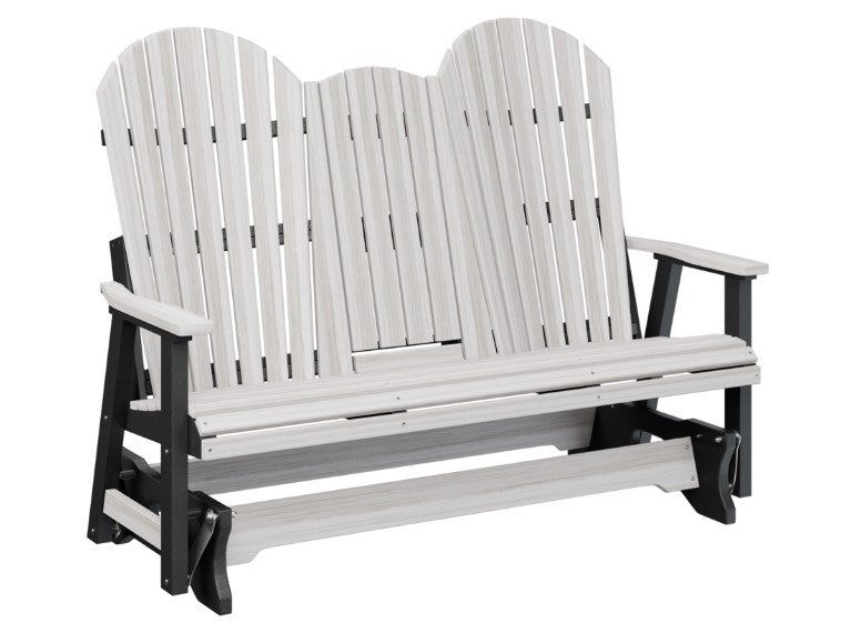 Berlin Gardens Comfo-Back Three Seat Glider w/Console Allochrome Brackets