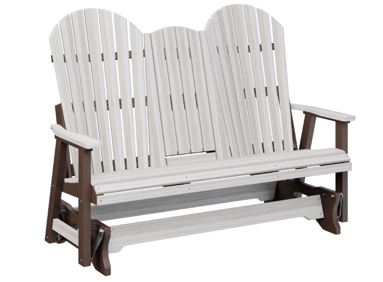 Berlin Gardens Comfo-Back Three Seat Glider w/Console Allochrome Brackets