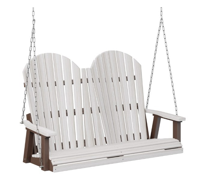 Berlin Gardens Comfo-Back Double Swing (Zinc Chains)