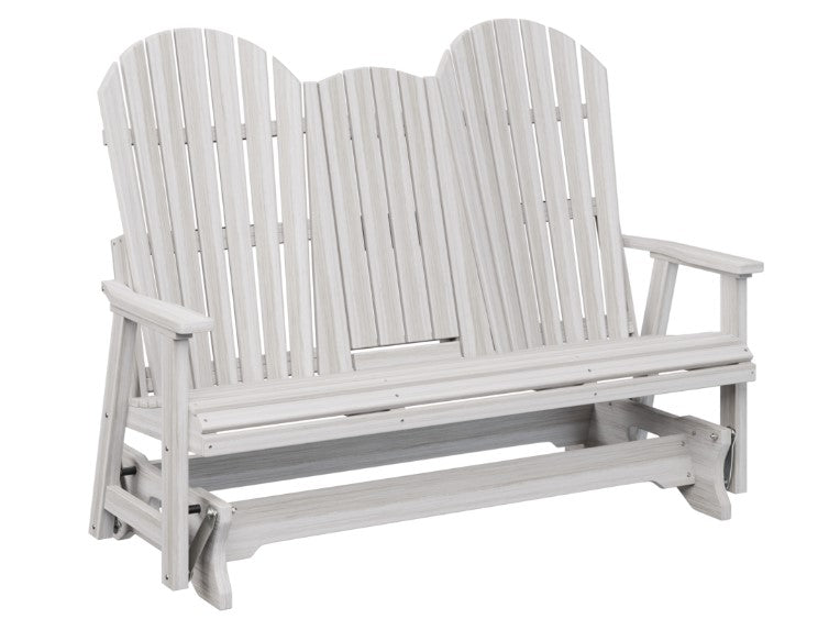 Berlin Gardens Comfo-Back Three Seat Glider w/Console Allochrome Brackets