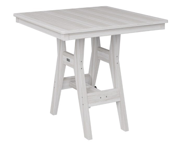 Berlin Gardens Harbor Bar Tables Standard Top 33" Square Bar Table
