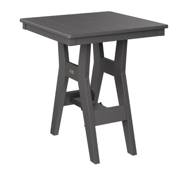 Berlin Gardens Harbor Counter Tables Standard Top 28" Square Counter Table