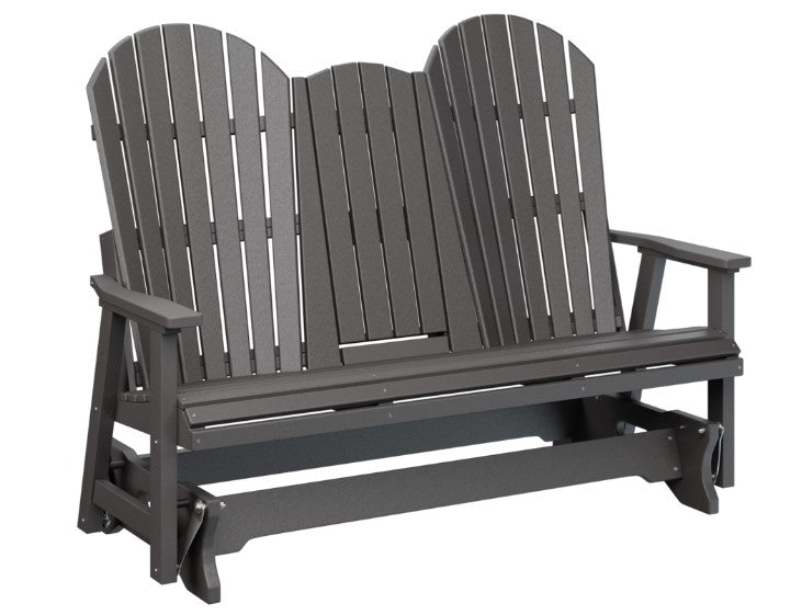 Berlin Gardens Comfo-Back Three Seat Glider w/Console Allochrome Brackets