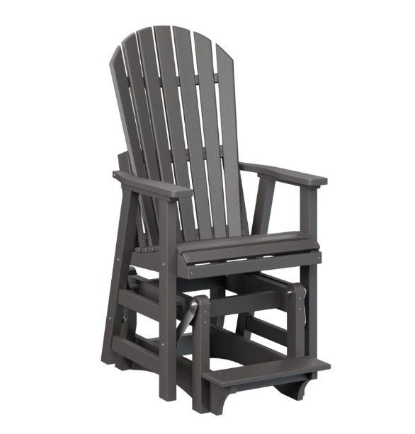 Berlin Gardens Comfo-Back Single Counter Glider with Allochrome Brackets