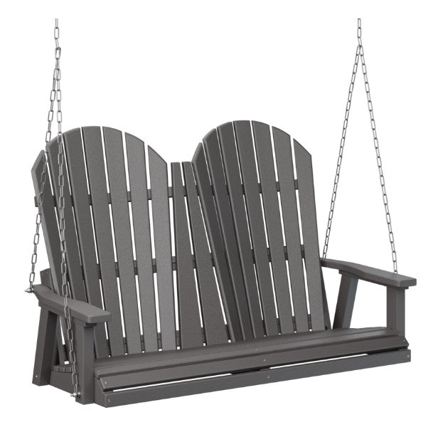 Berlin Gardens Comfo-Back Double Swing (Zinc Chains)