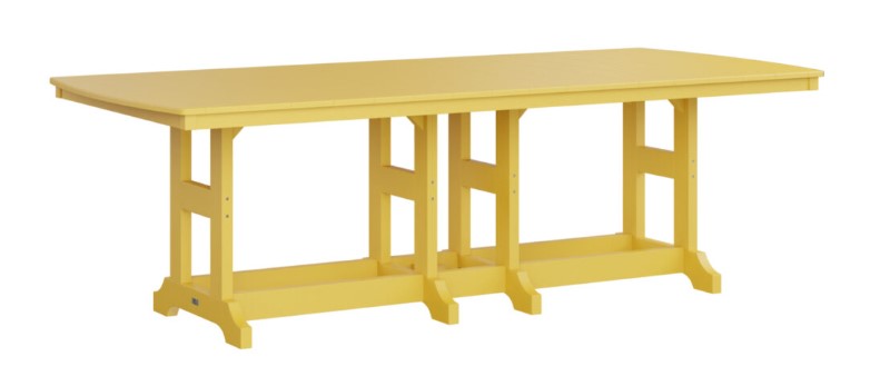 Berlin Gardens Garden Classic Standard Top 44" x 96" Rectangular Bar Table