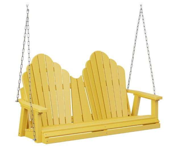 Berlin Gardens Cozi-Back Double Swing (Zinc Chains)