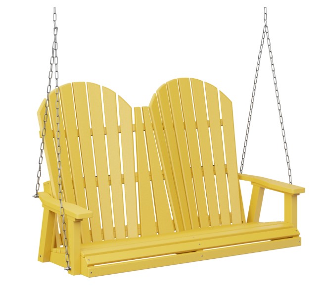 Berlin Gardens Comfo-Back Double Swing (Zinc Chains)