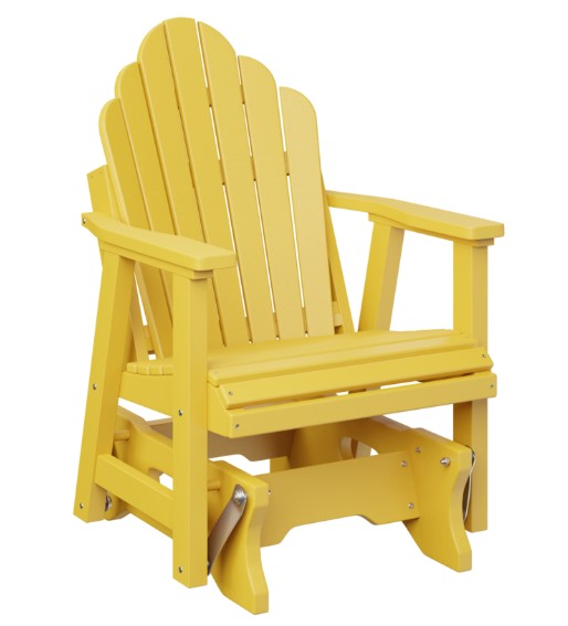 Berlin Gardens Cozi-Back Single Glider with Allochrome Brackets