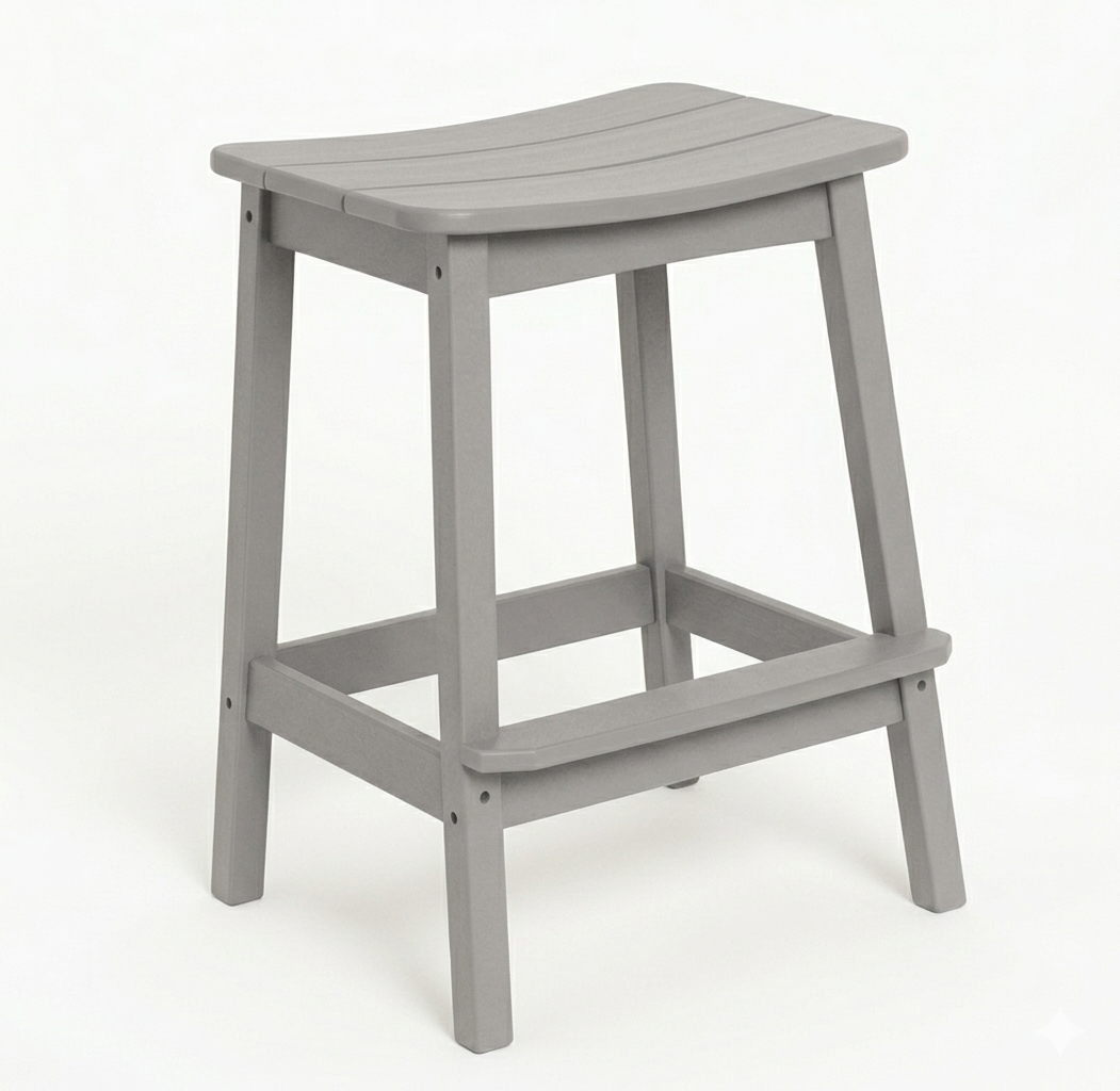 Beaver Dam Surf-Aira Saddle Bar Stool