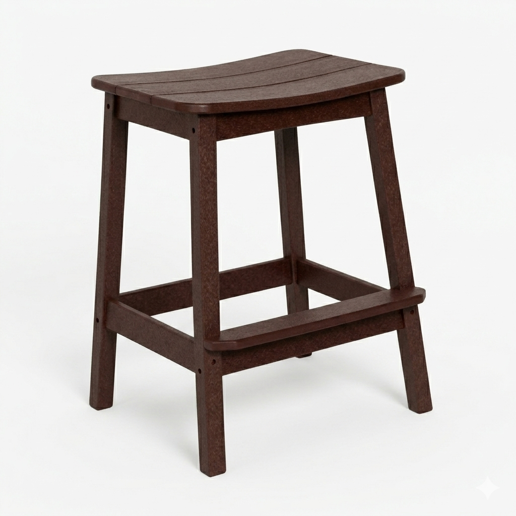 Beaver Dam Surf-Aira Saddle Bar Stool
