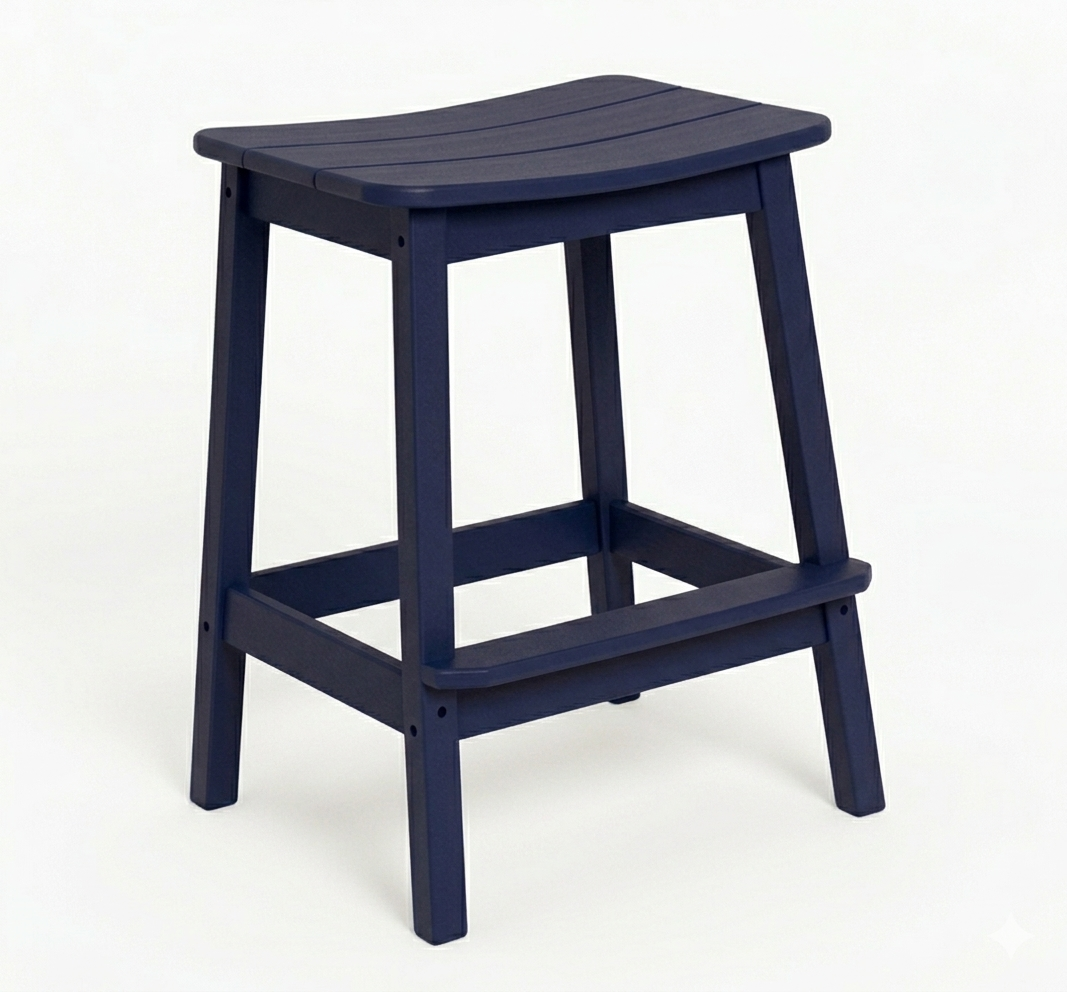 Beaver Dam Surf-Aira Saddle Bar Stool