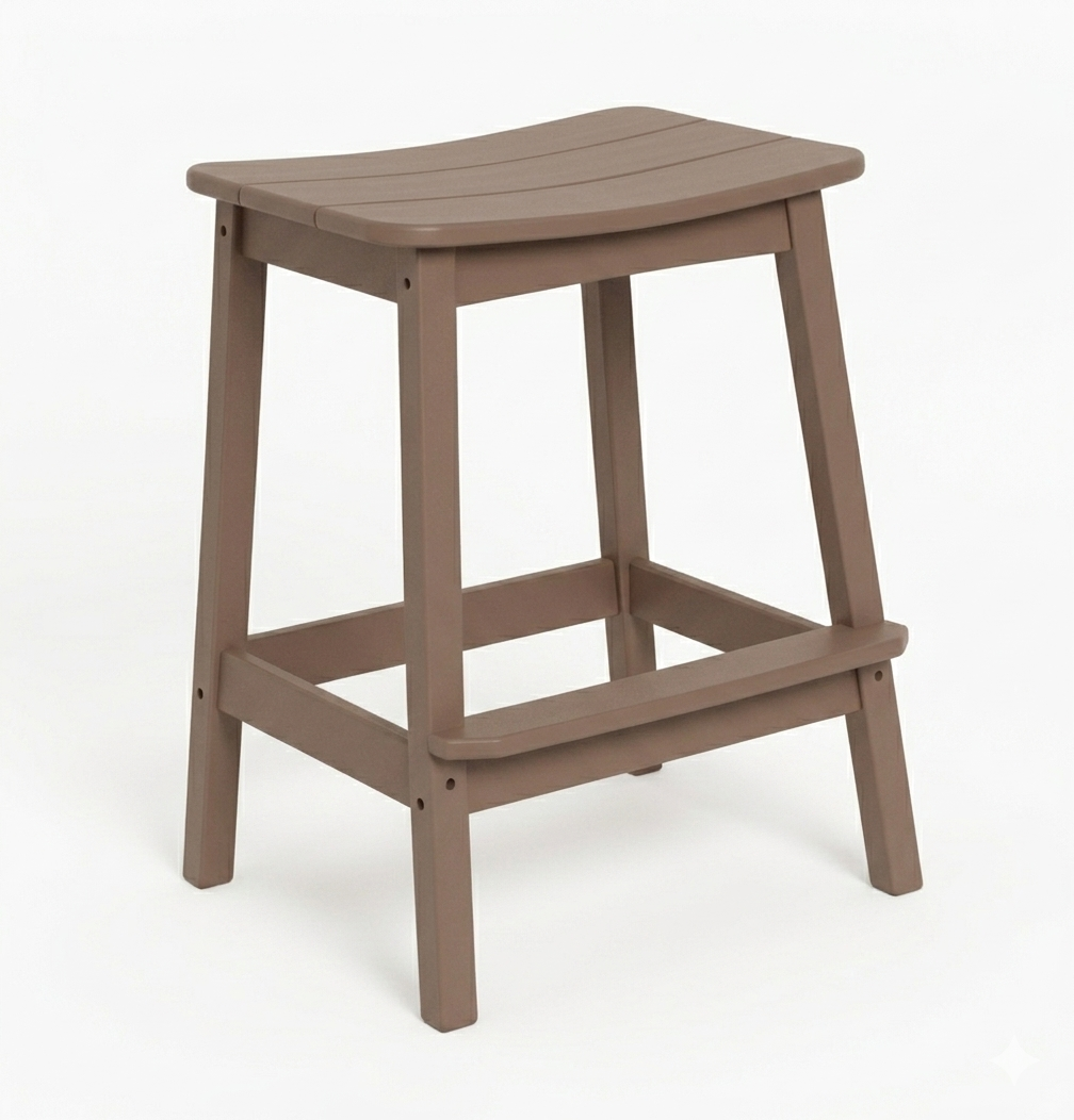 Beaver Dam Surf-Aira Saddle Bar Stool