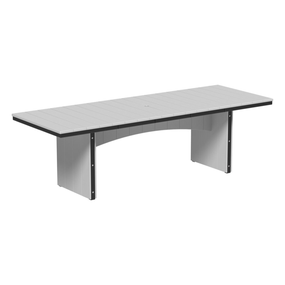 LuxCraft Urban 3' x 8' Rectangular Dining Table - Dining Height