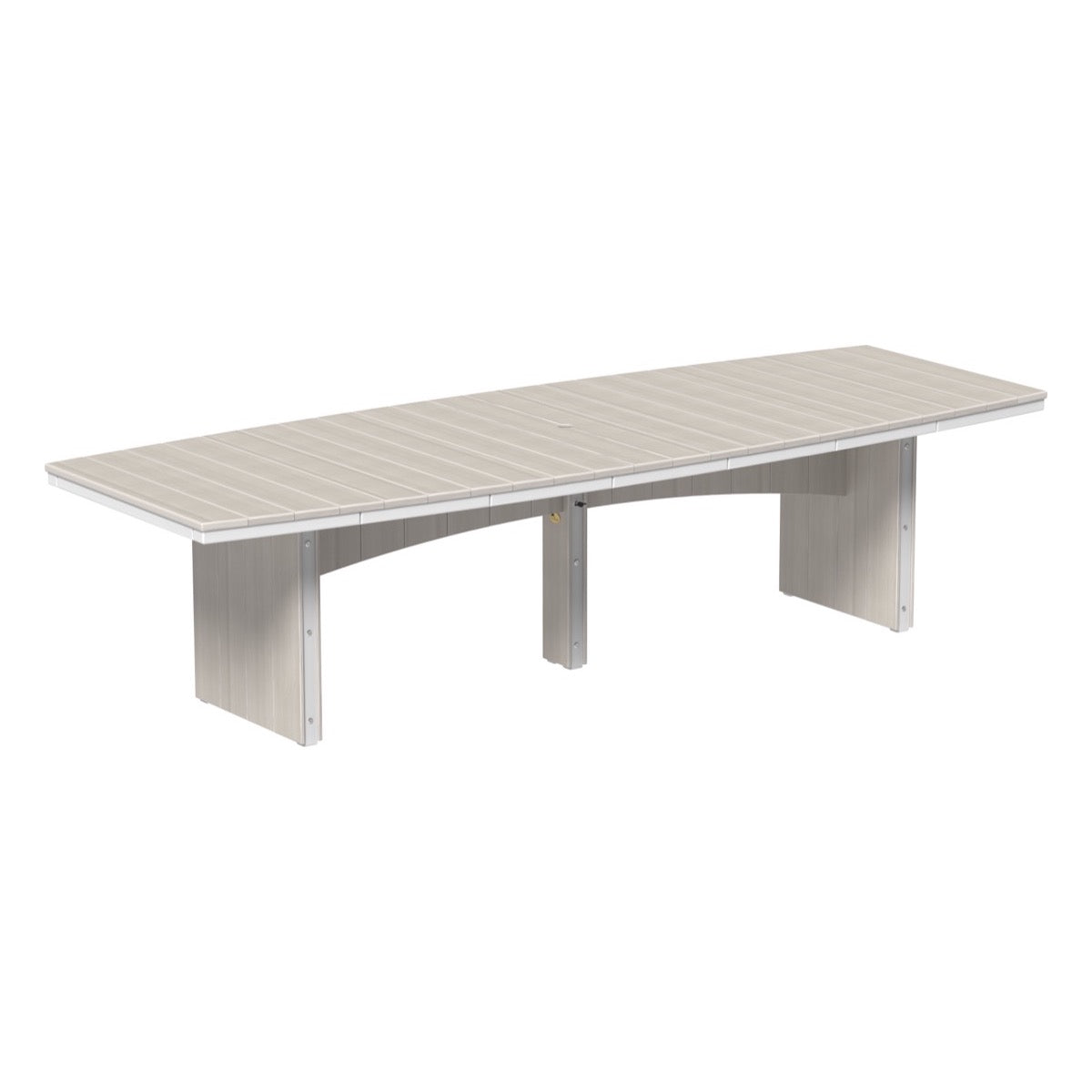 LuxCraft Urban 4' x 10' Oval Dining Table - Dining Height