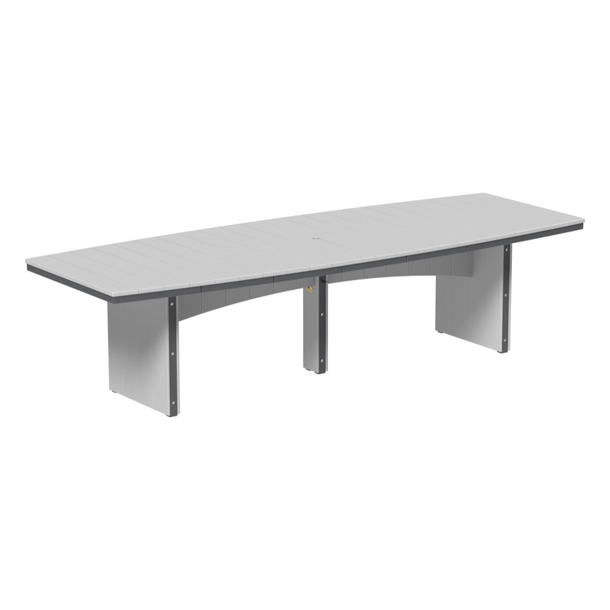 LuxCraft Urban 4' x 10' Oval Dining Table - Dining Height