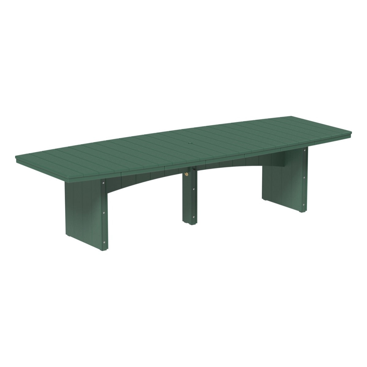 LuxCraft Urban 4' x 10' Oval Dining Table - Dining Height