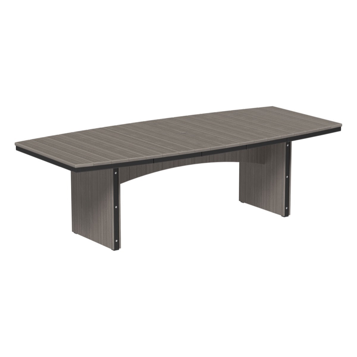 LuxCraft Urban 4' x 8' Oval Dining Table - Dining Height