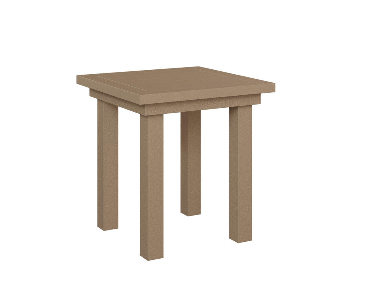 Berlin Gardens Vida Aluminum Dining End Table