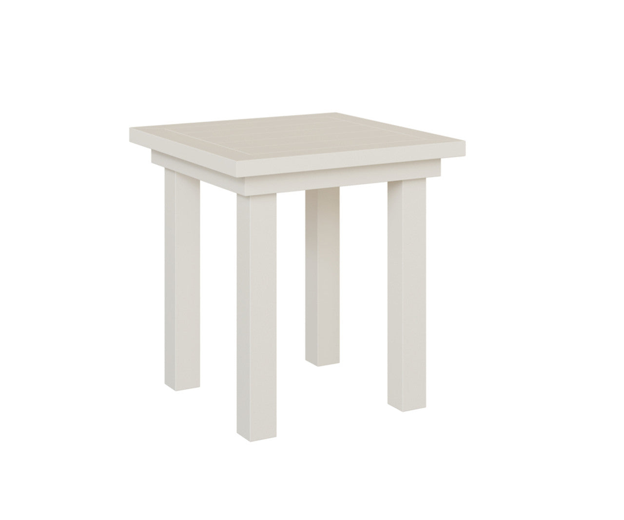Berlin Gardens Vida Aluminum Dining End Table