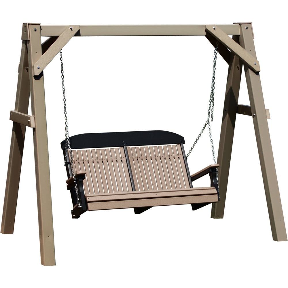 LuxCraft A-Frame Vinyl Swing Stand