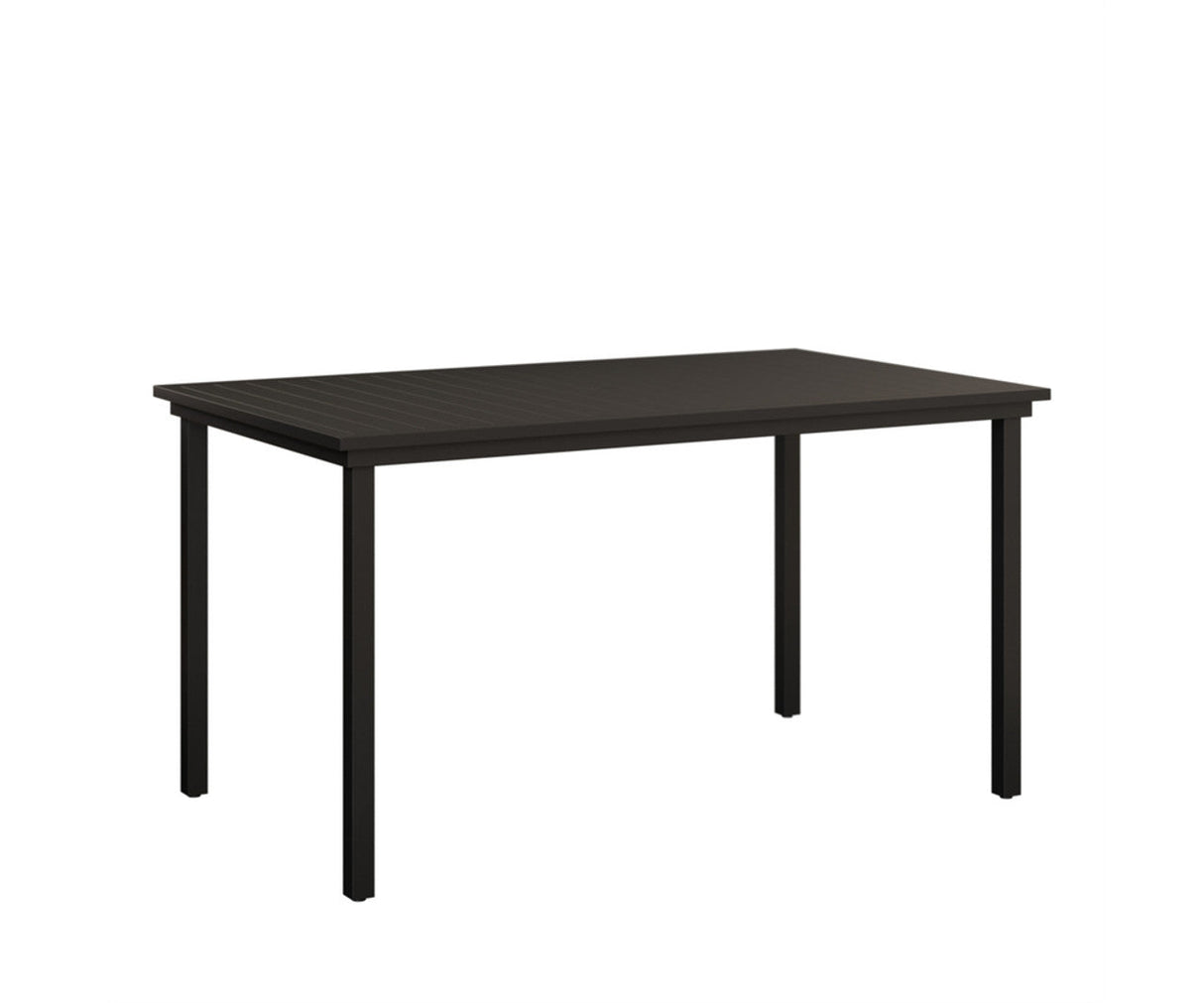 Berlin Gardens Vida 44" x 73" Rectangular Aluminum Bar Table