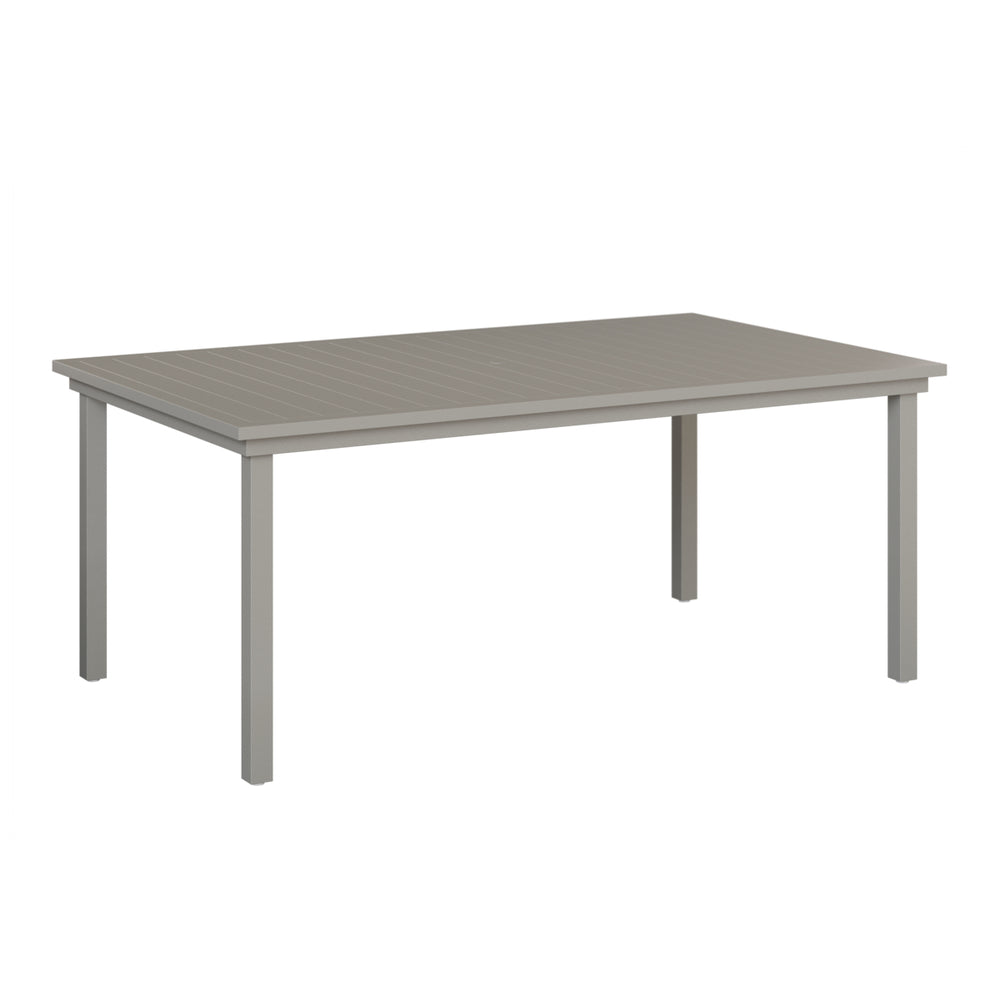 Berlin Gardens Vida 44" x 73" Rectangular Aluminum Dining Table