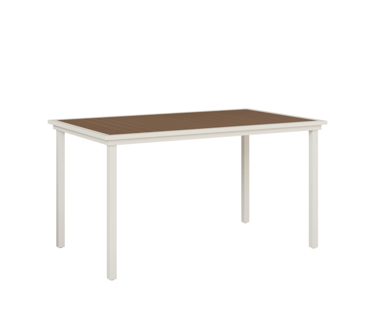 Berlin Gardens Vida 44" x 73" Rectangular Poly Bar Table