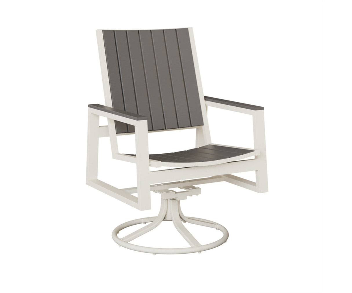 Berlin Gardens Vida Poly Swivel Rocker Dining Chair