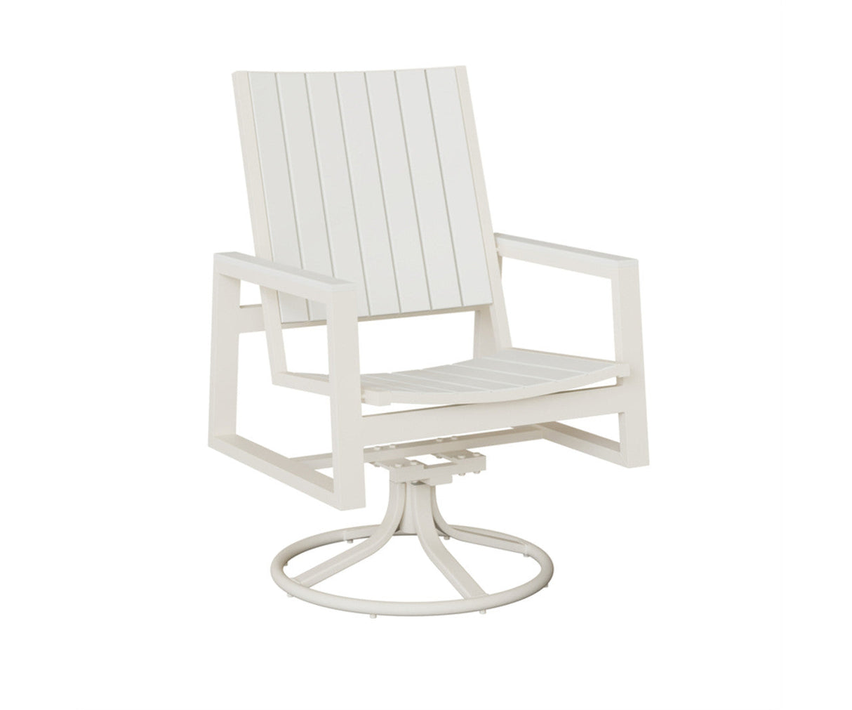 Berlin Gardens Vida Poly Swivel Rocker Dining Chair