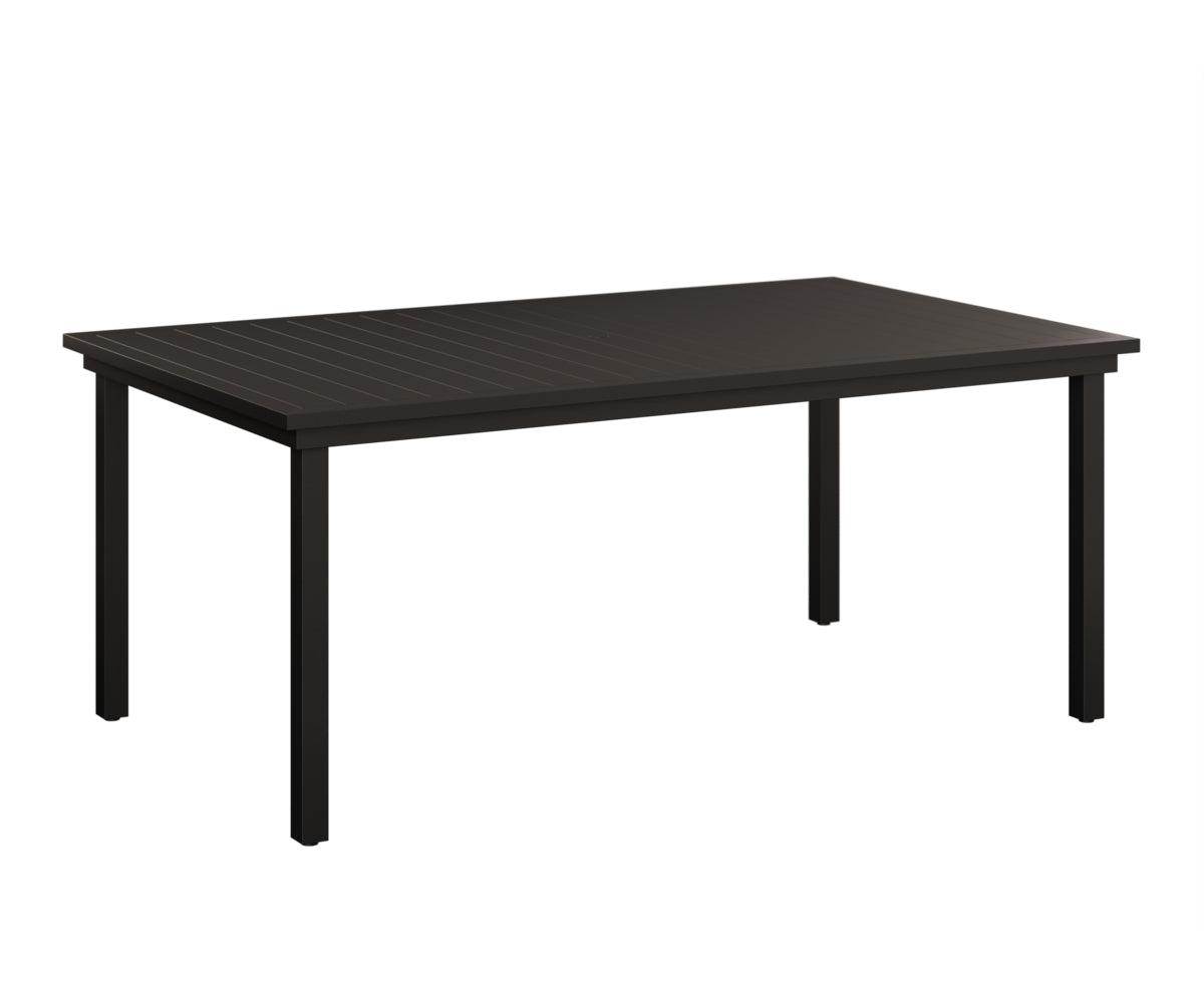Berlin Gardens Vida 44" x 73" Rectangular Aluminum Dining Table