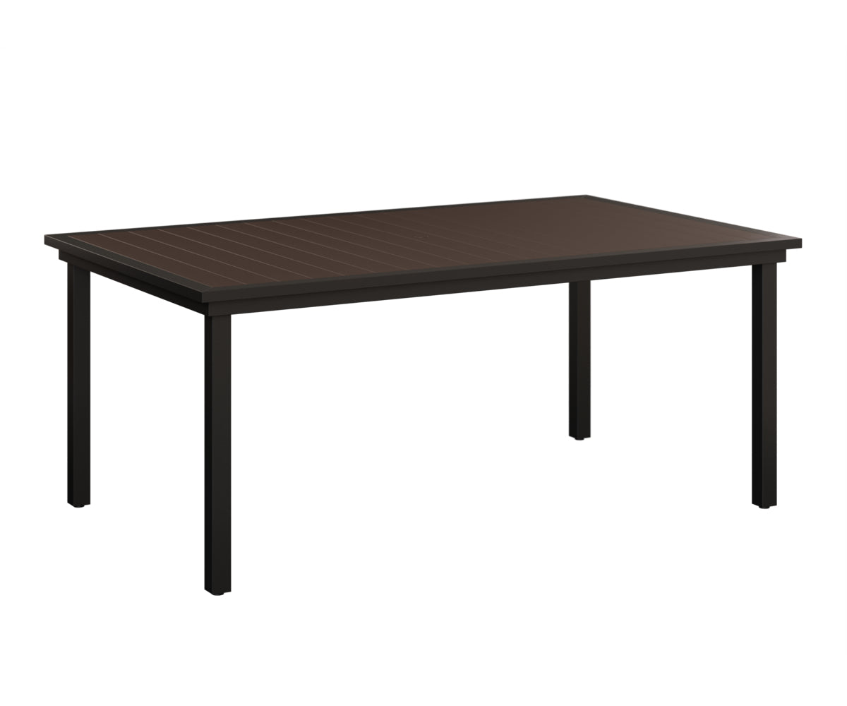 Berlin Gardens Vida 44" x 73" Rectangular Poly Dining Table