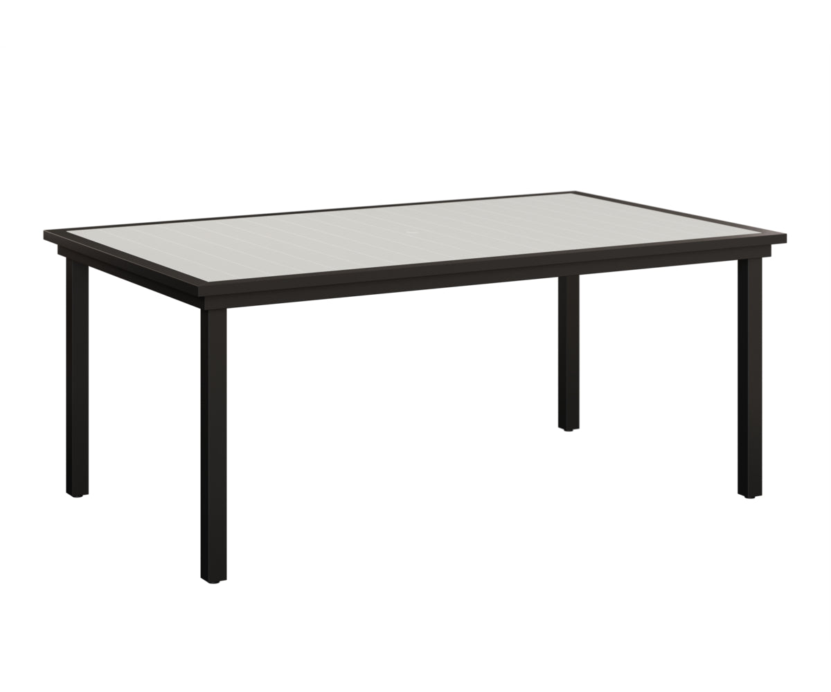 Berlin Gardens Vida 44" x 73" Rectangular Poly Dining Table