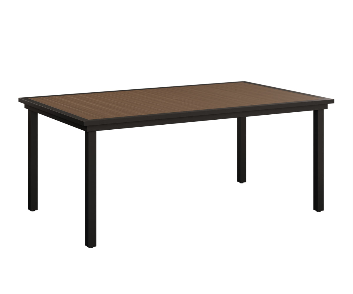 Berlin Gardens Vida 44" x 73" Rectangular Poly Dining Table