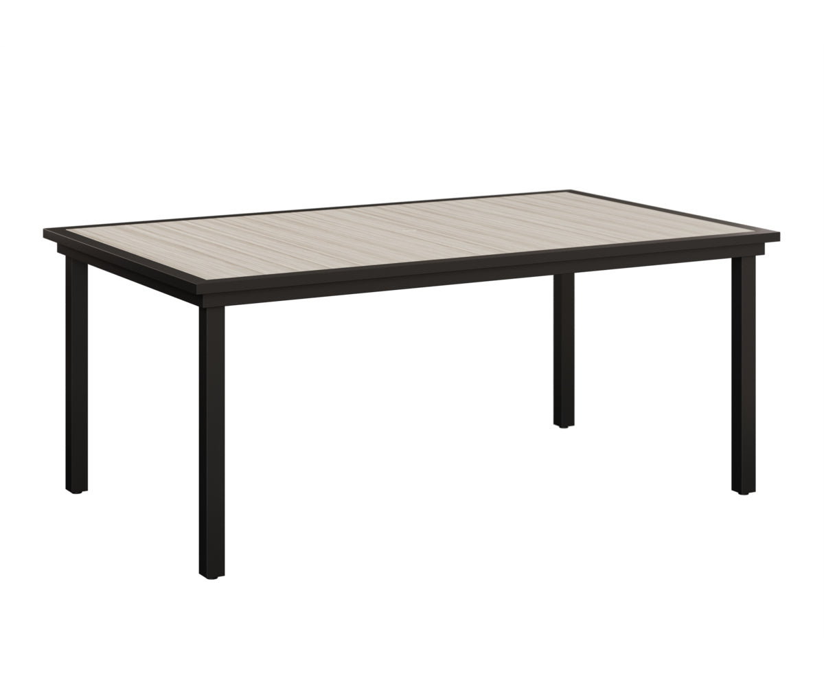 Berlin Gardens Vida 44" x 73" Rectangular Poly Dining Table