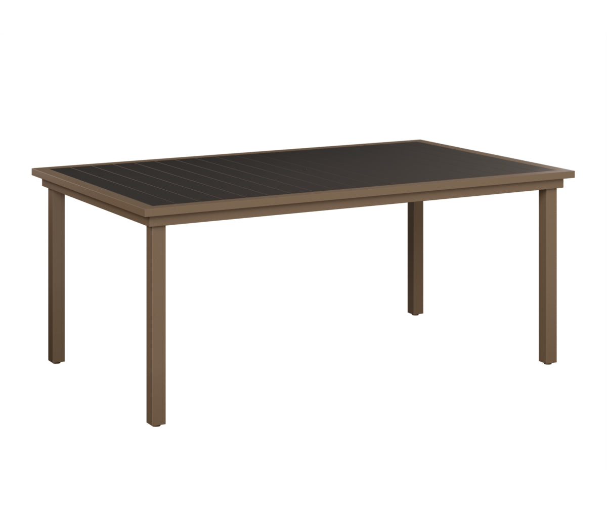 Berlin Gardens Vida 44" x 73" Rectangular Poly Dining Table