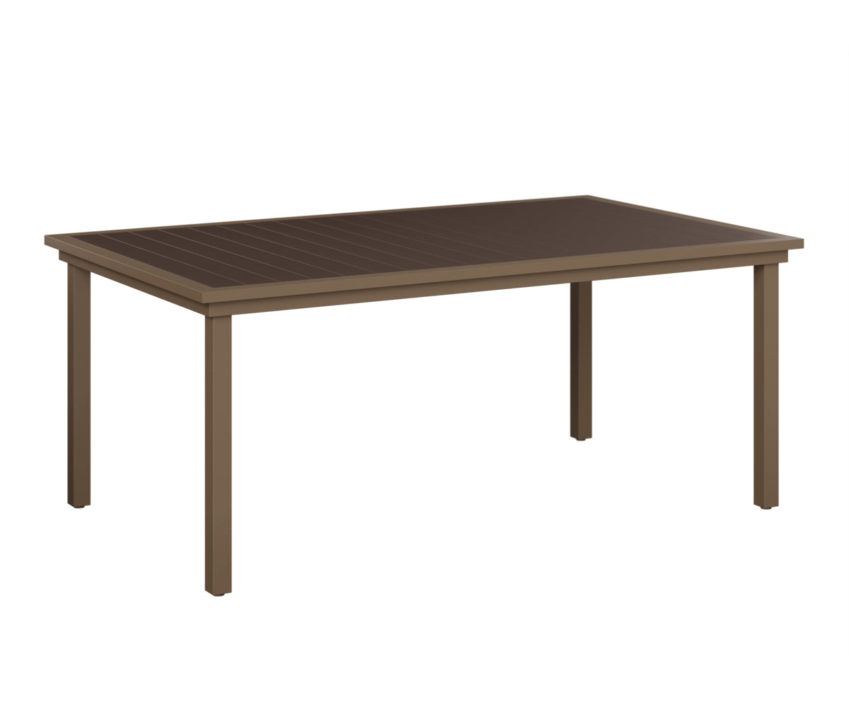 Berlin Gardens Vida 44" x 73" Rectangular Poly Dining Table