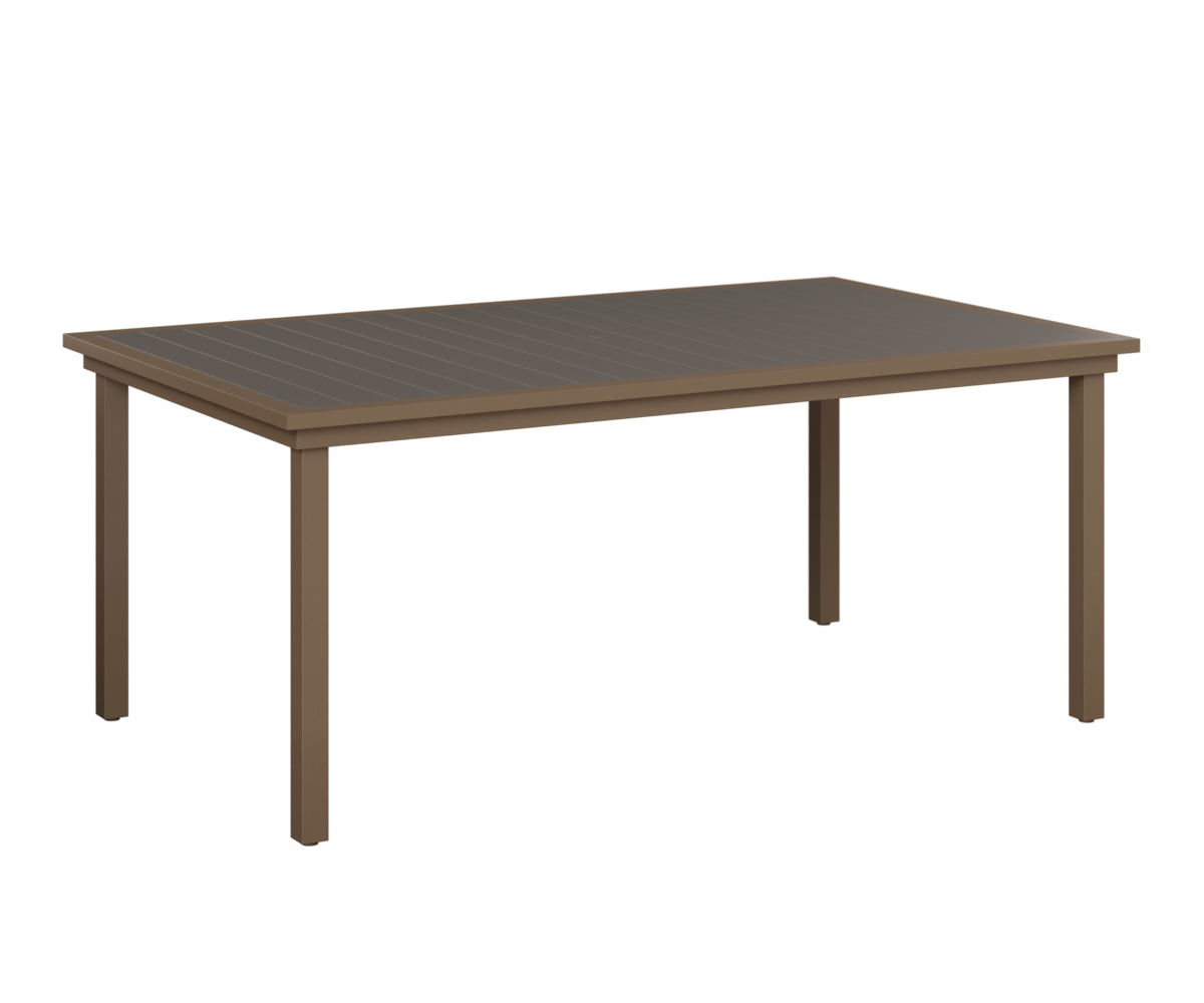 Berlin Gardens Vida 44" x 73" Rectangular Poly Dining Table