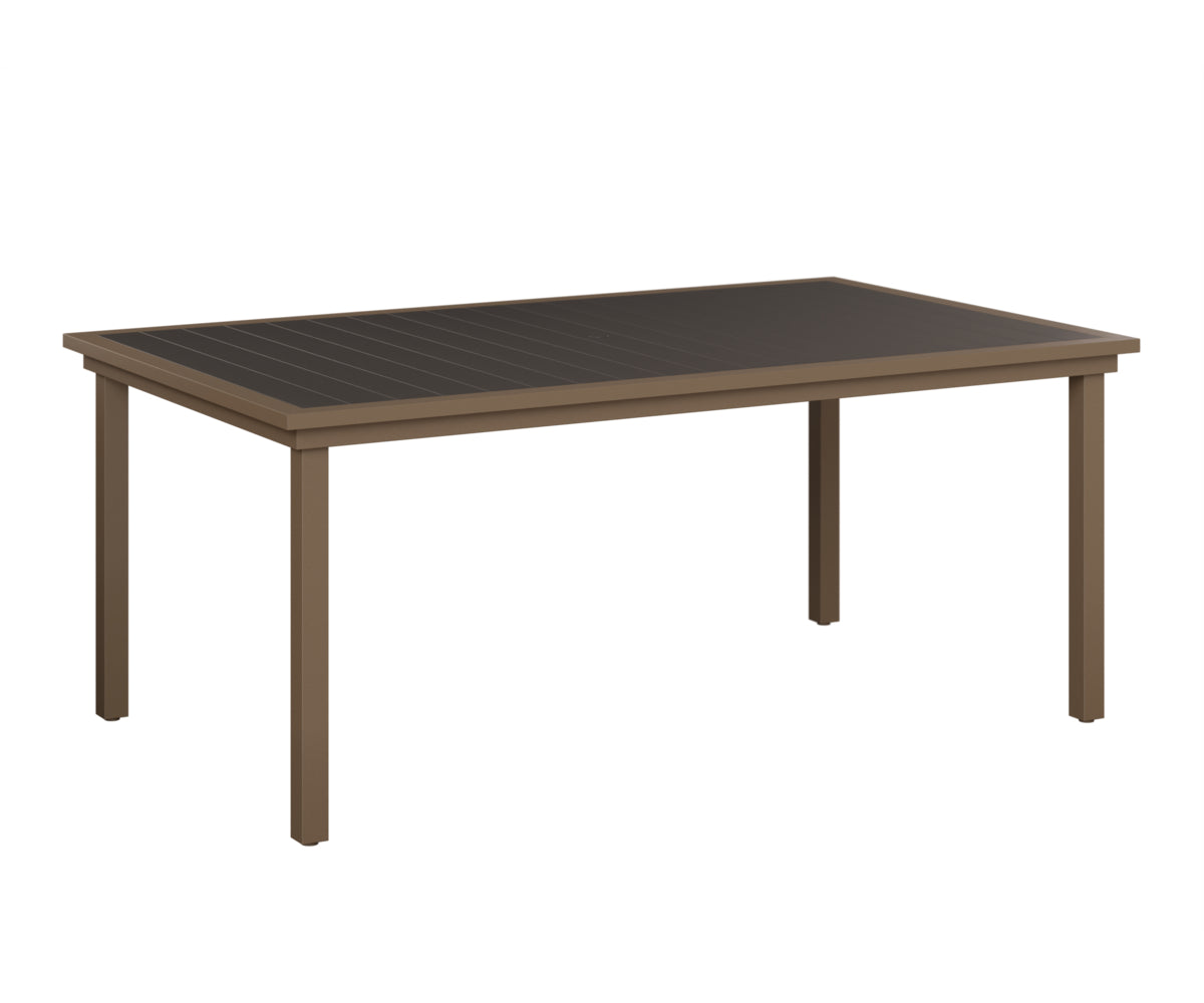 Berlin Gardens Vida 44" x 73" Rectangular Poly Dining Table