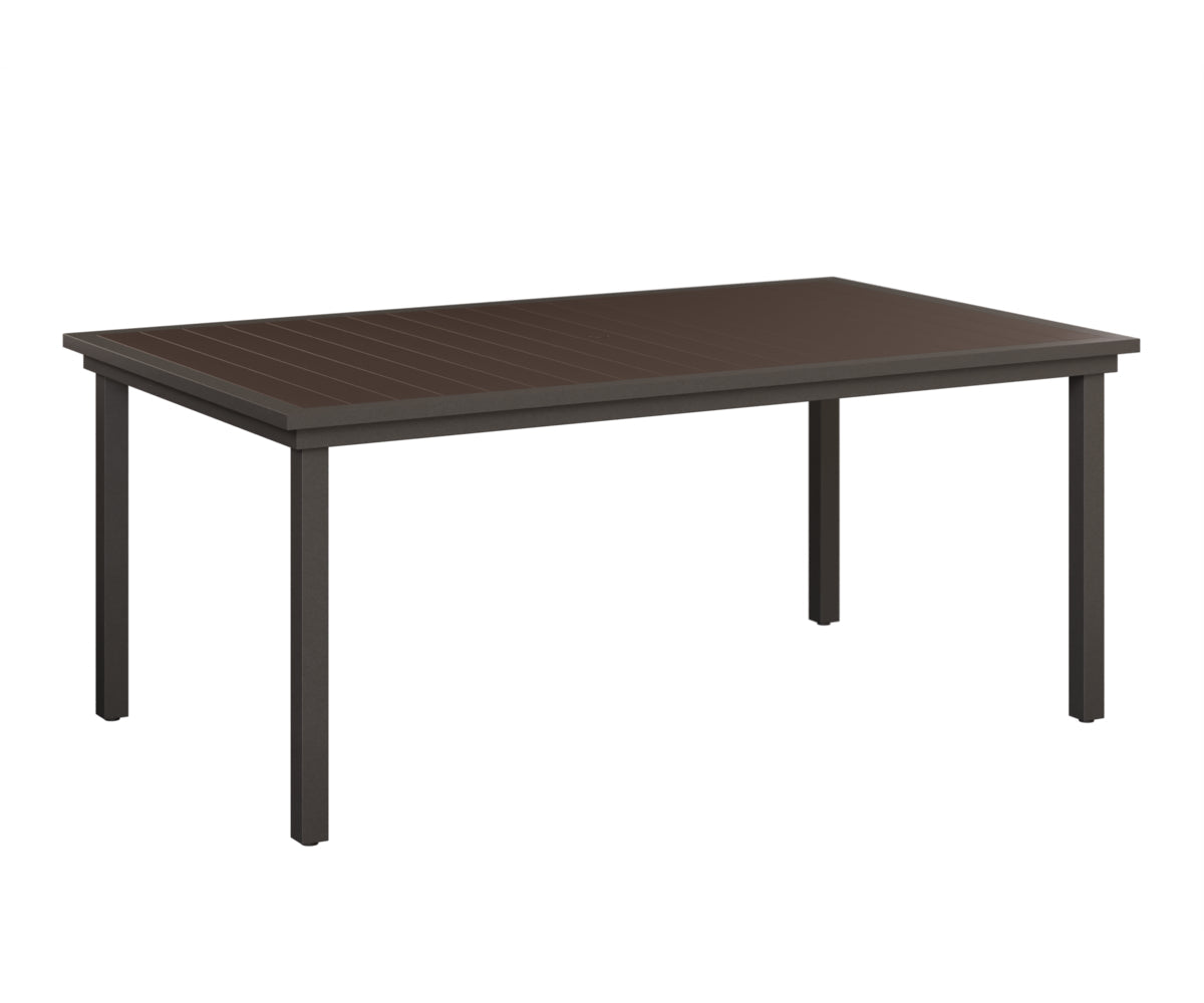 Berlin Gardens Vida 44" x 73" Rectangular Poly Dining Table