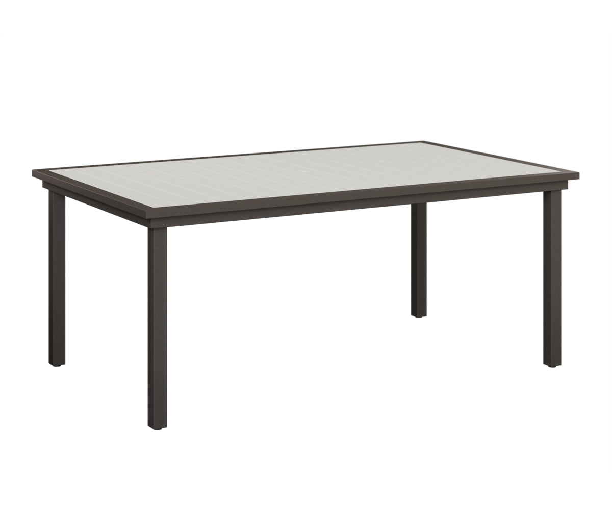 Berlin Gardens Vida 44" x 73" Rectangular Poly Dining Table
