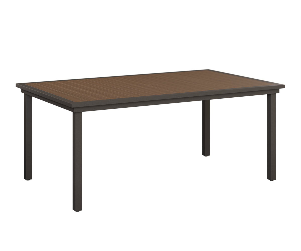Berlin Gardens Vida 44" x 73" Rectangular Poly Dining Table