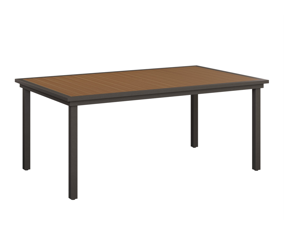 Berlin Gardens Vida 44" x 73" Rectangular Poly Dining Table