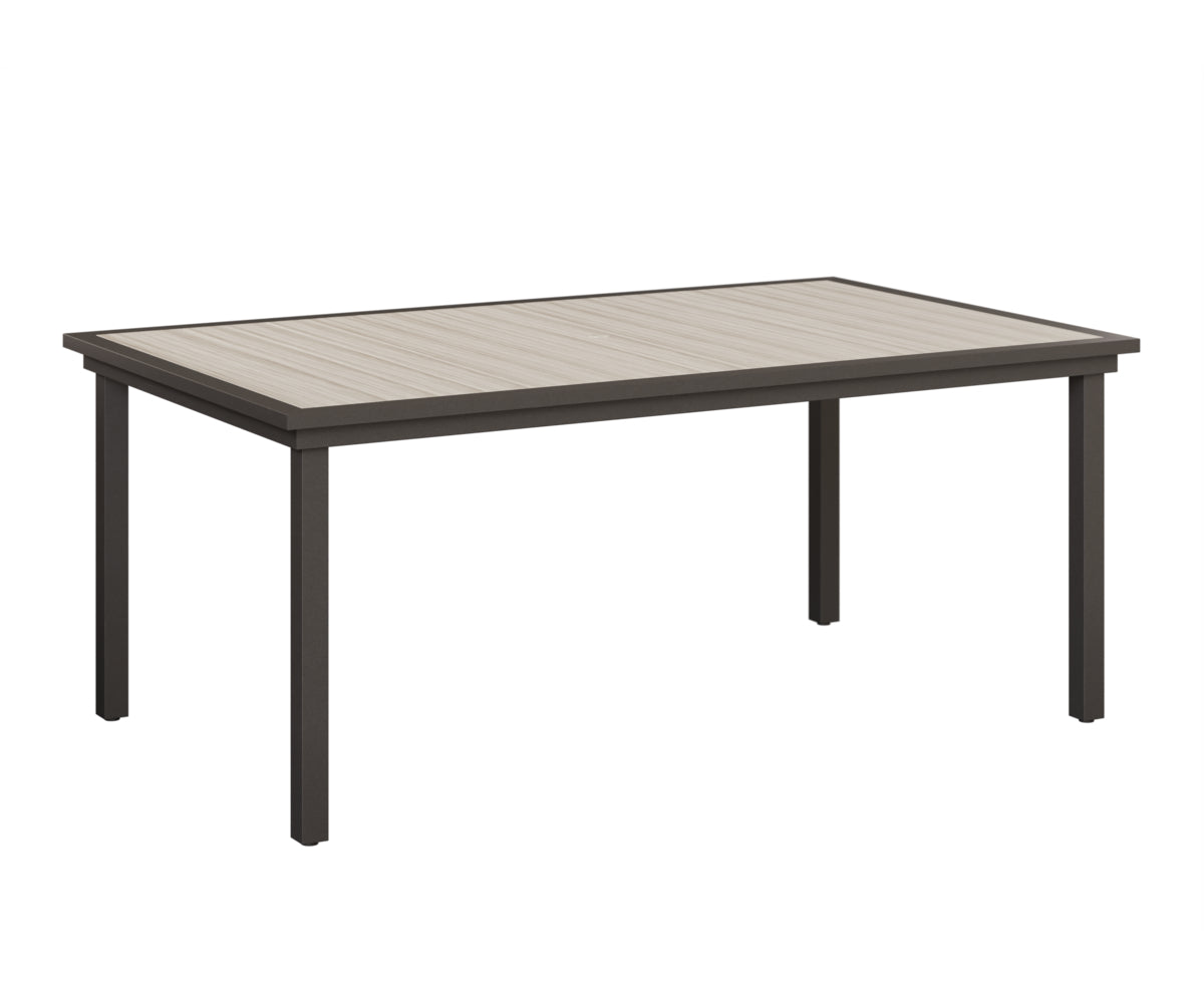 Berlin Gardens Vida 44" x 73" Rectangular Poly Dining Table