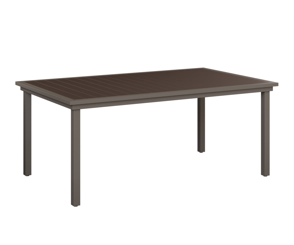 Berlin Gardens Vida 44" x 73" Rectangular Poly Dining Table