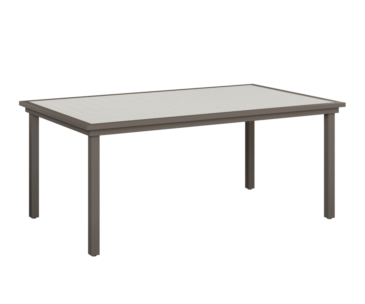 Berlin Gardens Vida 44" x 73" Rectangular Poly Dining Table
